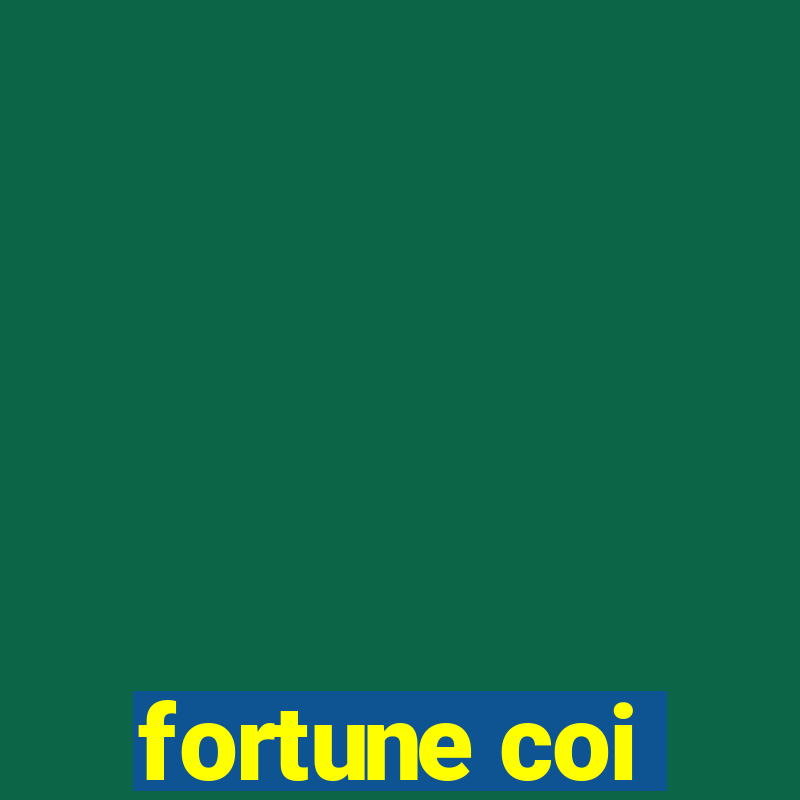 fortune coi