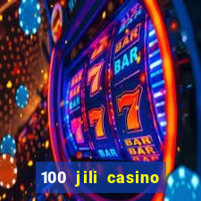 100 jili casino login register