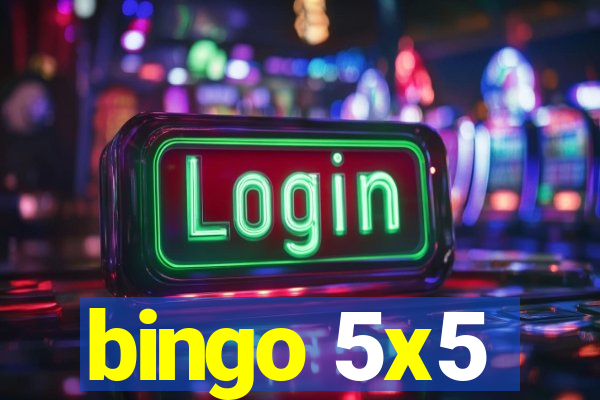 bingo 5x5