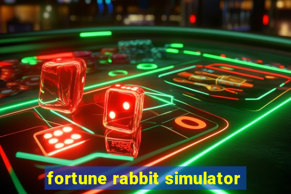 fortune rabbit simulator