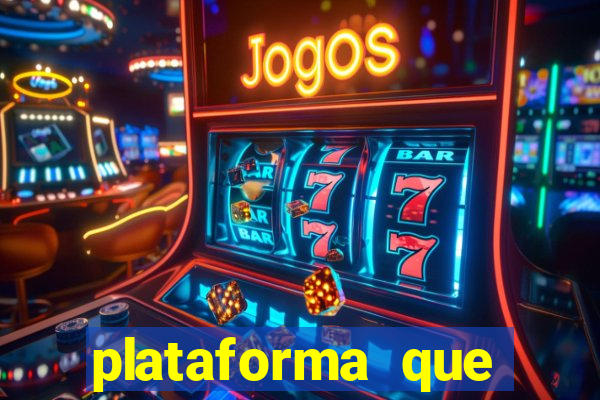 plataforma que est谩 pagando agora