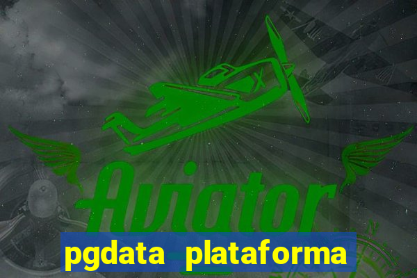 pgdata plataforma de jogos