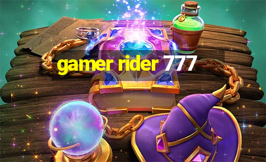 gamer rider 777