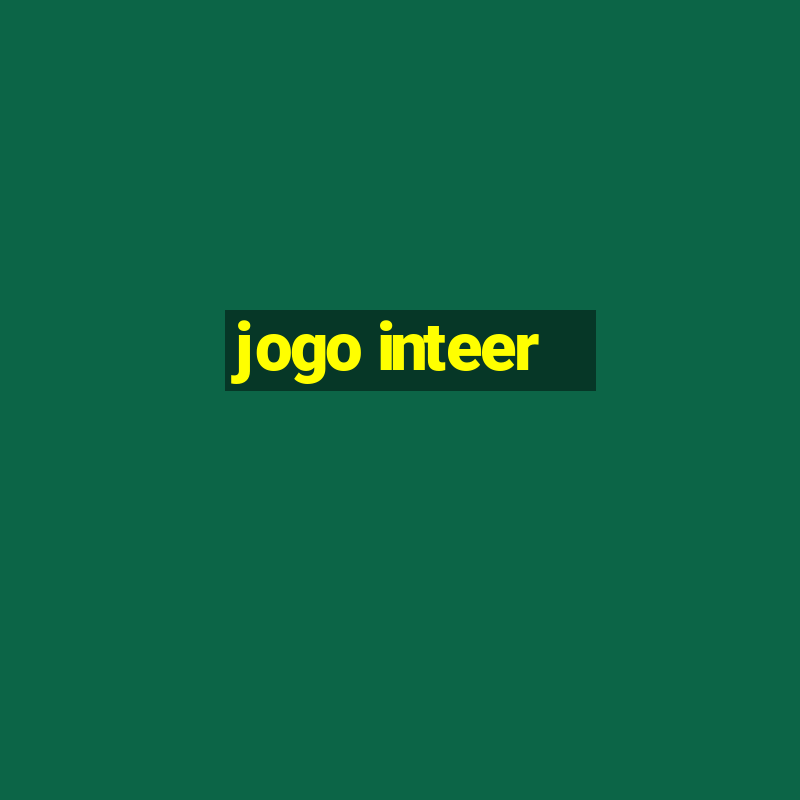 jogo inteer