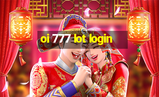 oi 777 lot login