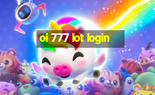 oi 777 lot login