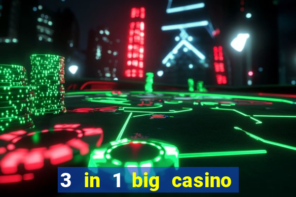 3 in 1 big casino game set