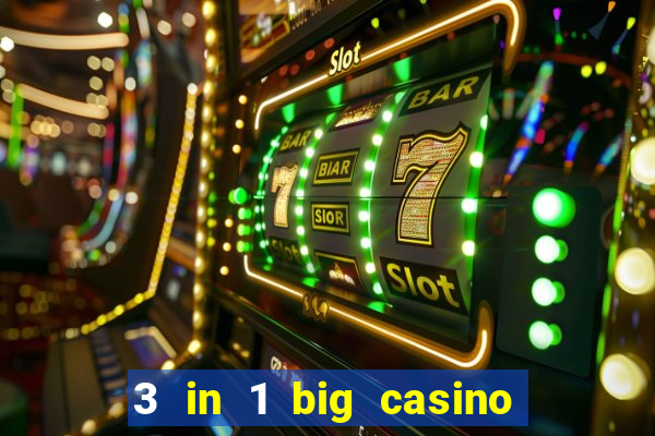 3 in 1 big casino game set