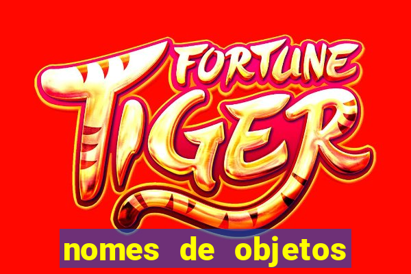 nomes de objetos de origem tupi guarani