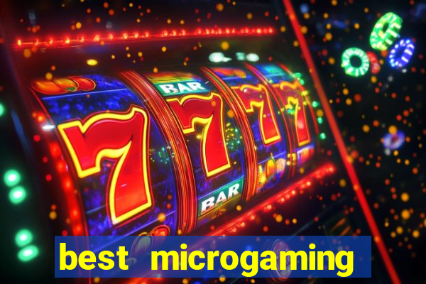 best microgaming slot machine