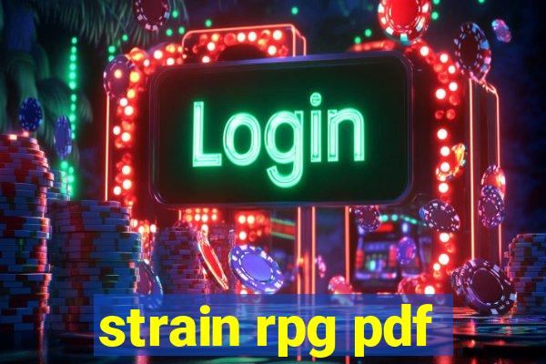 strain rpg pdf