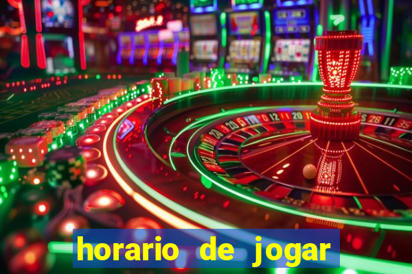 horario de jogar fortune rabbit