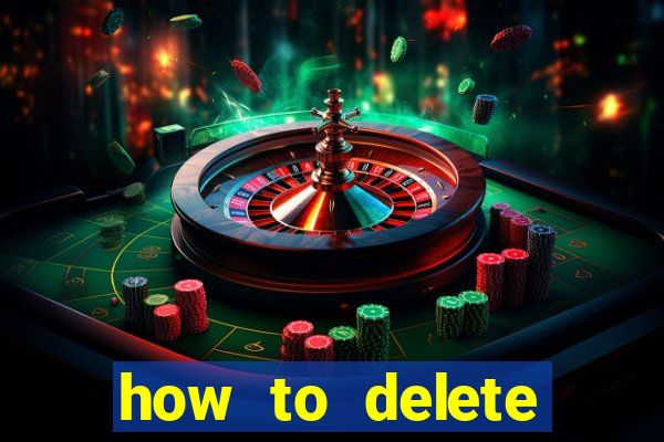 how to delete account in bingo plus