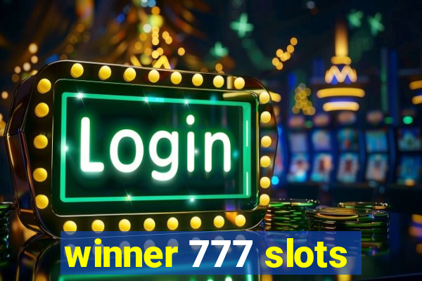 winner 777 slots