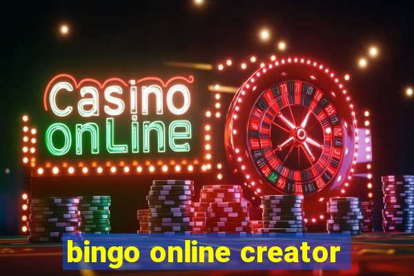 bingo online creator