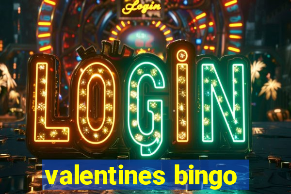 valentines bingo