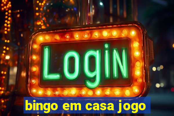 bingo em casa jogo