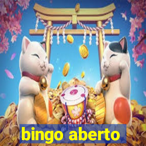 bingo aberto