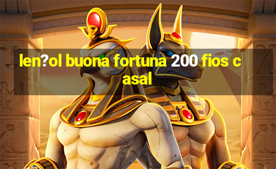 len?ol buona fortuna 200 fios casal