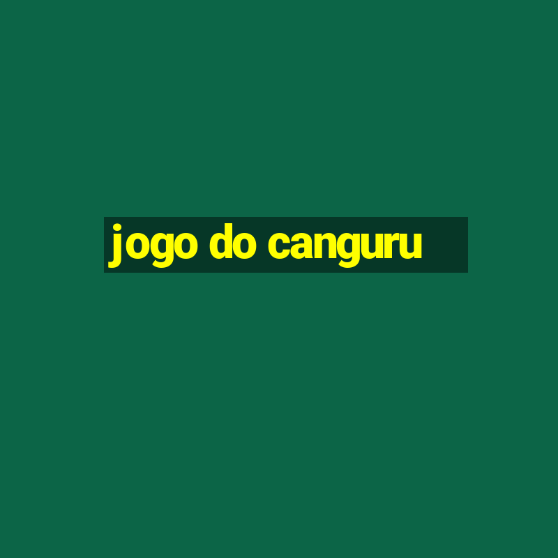 jogo do canguru