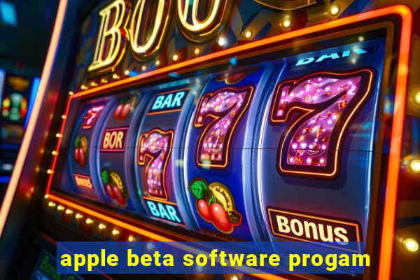 apple beta software progam