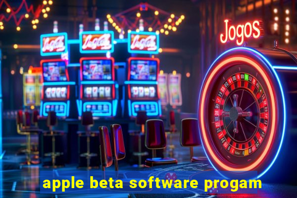 apple beta software progam