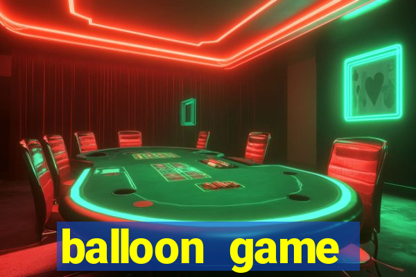 balloon game balloon game