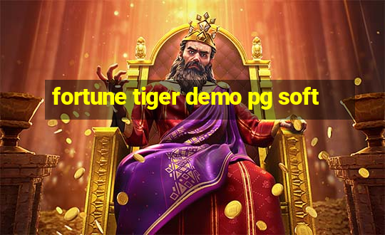 fortune tiger demo pg soft