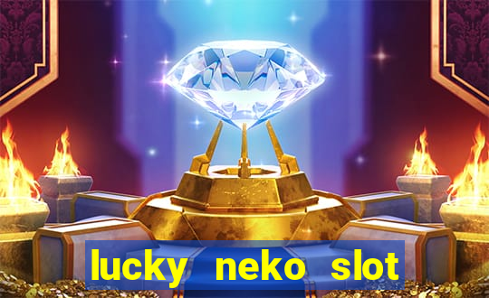 lucky neko slot logo png