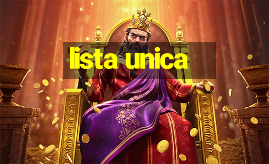 lista unica