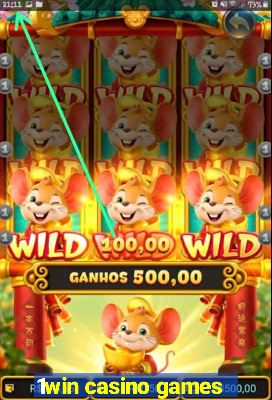 1win casino games