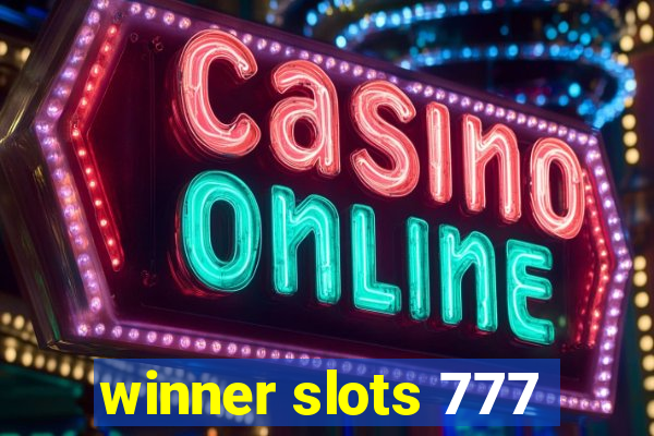 winner slots 777