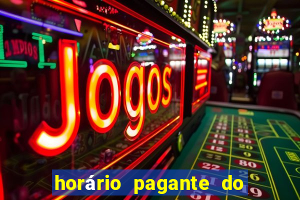 horário pagante do fortune tiger