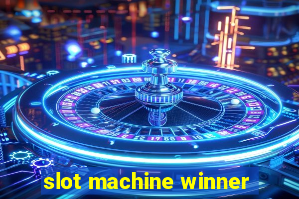 slot machine winner