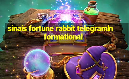 sinais fortune rabbit telegramInformational