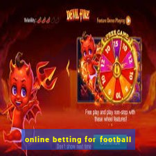 online betting for football