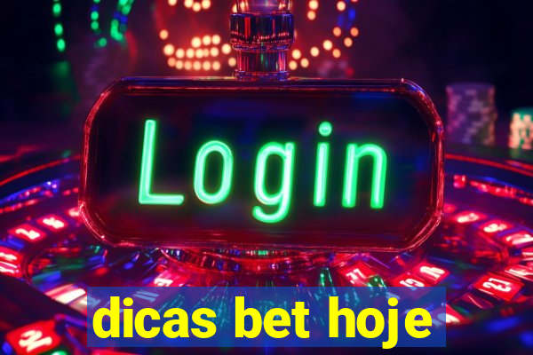 dicas bet hoje