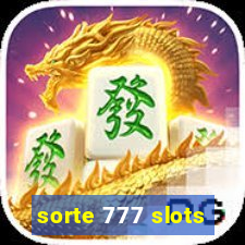 sorte 777 slots