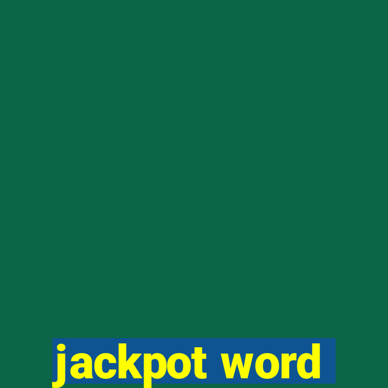 jackpot word