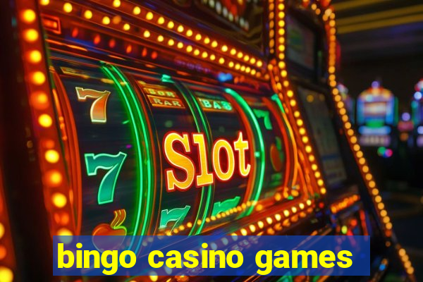 bingo casino games