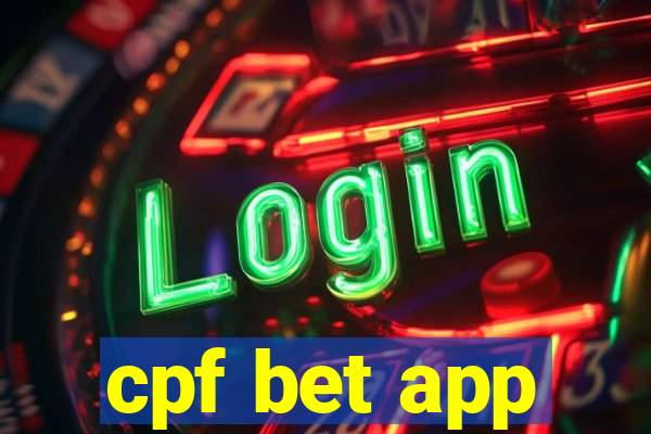 cpf bet app