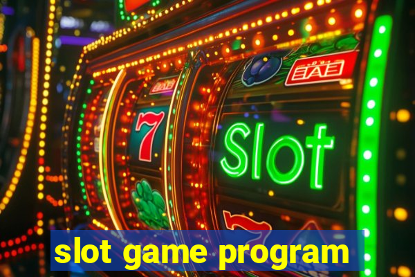 slot game program