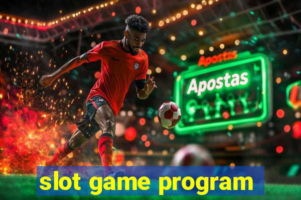 slot game program