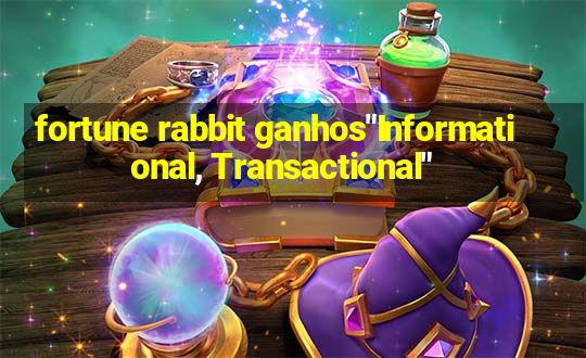 fortune rabbit ganhos