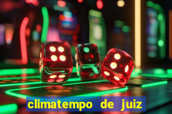 climatempo de juiz de fora