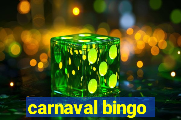 carnaval bingo