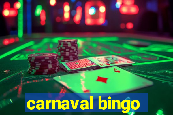 carnaval bingo