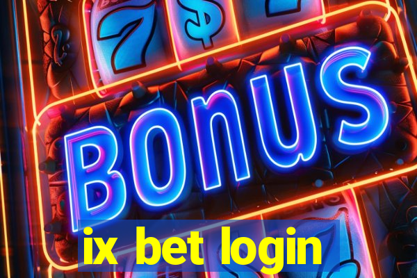 ix bet login