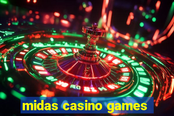 midas casino games