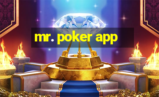 mr. poker app